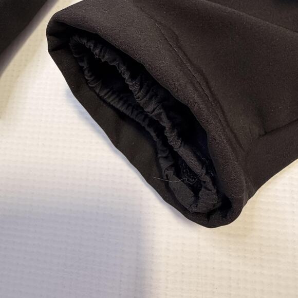 Tesla Jacket Womens Small Black Softshell Full Zip Fleece Lined Logo Embroidered - Picture 9 of 12